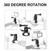 161° Aluminum Alloy Bike Stand for GoPro 11 11 11 11 9 8 DJI Osmo 161 Action 6 1Pro 1 1 Insta161 X1 X1 Action Camera Accessories