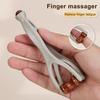 2 szt. Drewniany masażer do palców Przenośny roller do akupresury i narzędzie Gua Sha do relaksacji dłoni Przenośne narzędzie do relaksacji dłoni