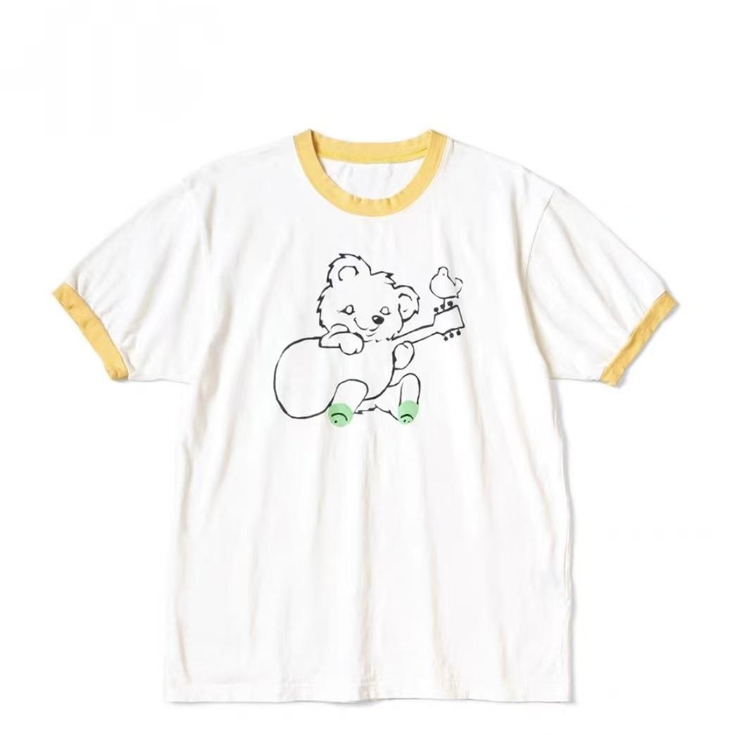 

Футболка Straykids Хьонджин Kop star SK L жовтий