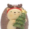 Christmas Decoration Figurines Animal Figurines Cute Miniatures Ornaments for Tabletop Christmas Bedroom Party Indoor Home