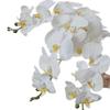 Realistic Phalaenopsis Orchid Single Stem for Wedding, Home Decor, and Floral Art