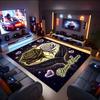 1PC Custom Name Love Bloom Theme Floor Mat Ideal for Living Room, Game Rooms, Office, Bedroom,Floor Mat Playful Design