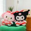 Adorable Cartoon Strawberry Kuromi Plush Doll For Kids With Soft Pp Cotton Filling