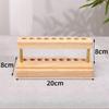 1PC Walnut Wood Multifunction Desk Organizer - Pen Holder, Phone Stand & Storage Solution for Office and School