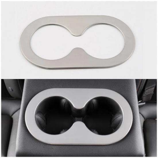 Matte Rear Water Holder Cup Cover Trim For 2018- Chevrolet Chevy Equinox