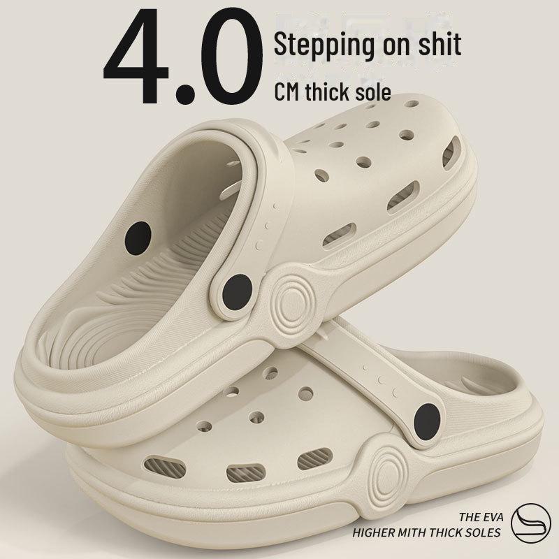 Women's Summer Closed-Toe Sandals: Lightweight, Non-Slip, Soft-Bottom Beach Shoes for Outdoor Activities (2024 New Collection).