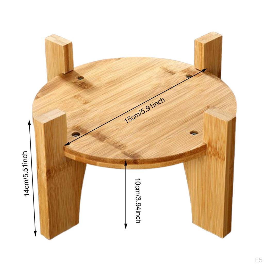 Stojanový držák na květináč pro polici, pokojovou rostlinu, zahradu