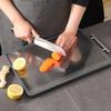 Scratch Resistant Stainless Steel Cutting Board Double Sided Use Kitchen Chopping Block  Fruits
