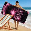 BLACKPINK Print Beach Towel, Large Soft Quick Dry Towel for Beach Camping Swimming