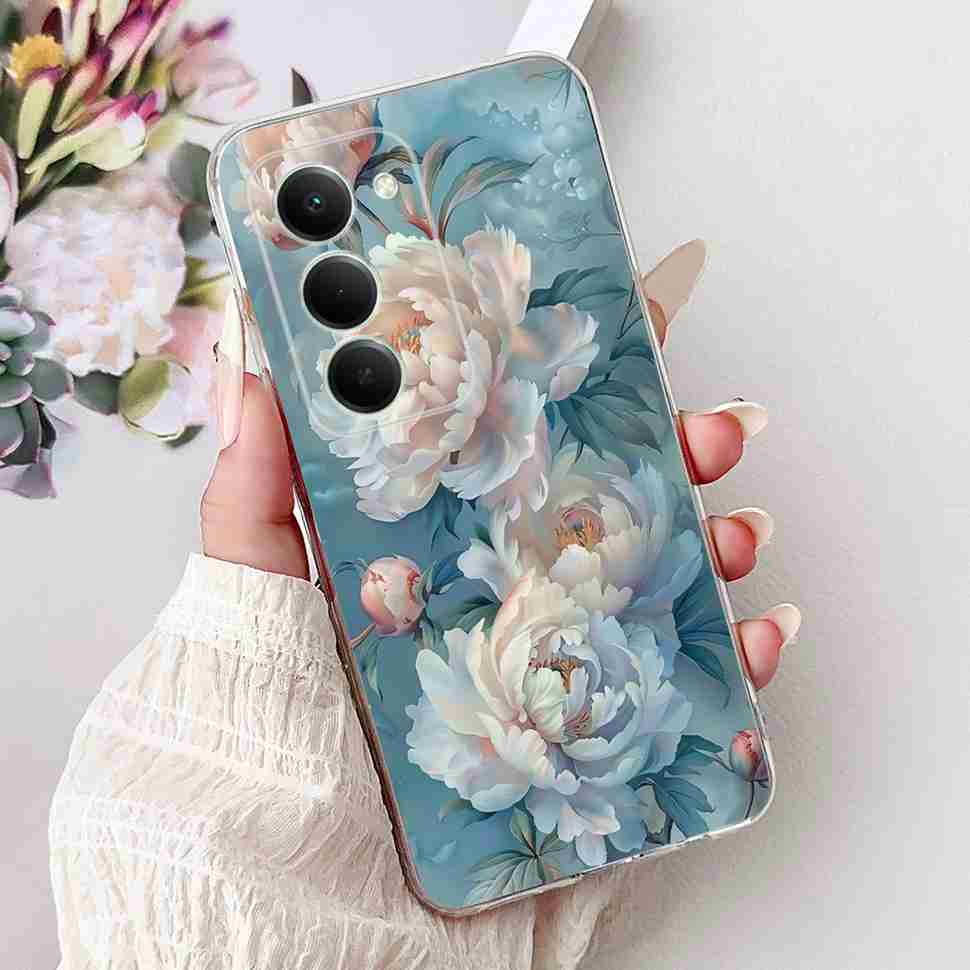 Case For Redmi 15 5G New Design Butterfly Flowers Shockproof Casing For Xiaomi Redmi15 Redmi 15 5G Soft Phone Back Cover