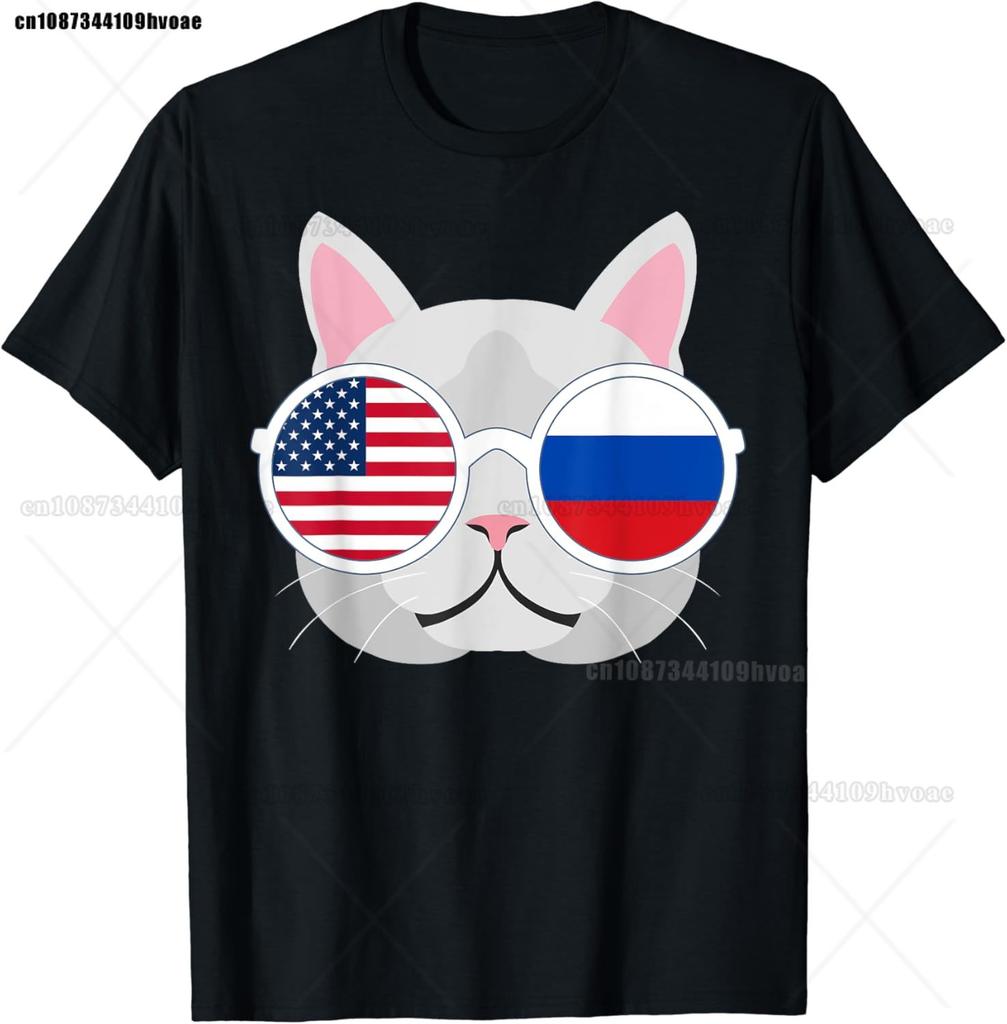 Soviet Propaganda DON'T TALK - WW2 USSR Russian T-Shirt Round Neck Russian Flag Short Sleeved Tops Tees Oversized T-shirt
