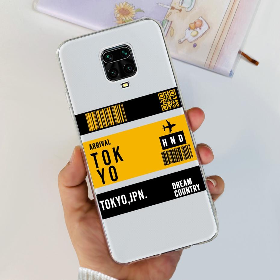 For Xiaomi Redmi Note 9s Phone Case Cool Fashion Design Soft Silicone TPU Back Cover For Redmi Note 9 Pro Max Note9s 9Pro Bumper