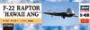Hasegawa Hawaii Air National Guard Raptor Plastic Model Kit 07555 1/48 F-22 (Airplane)