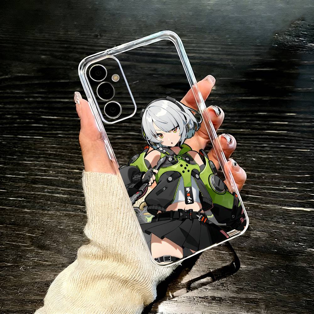Anby D-Demara  Phone Case For SamsungA10,12,20,21S,30,31,40,50,51,52,70,71 Transparent Cover