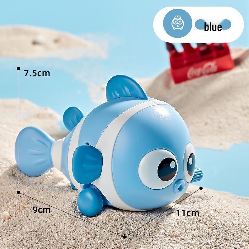 Infant & Toddler Wind-up Caterpillar and Clownfish Rocking Toy - Educational Baby Toy