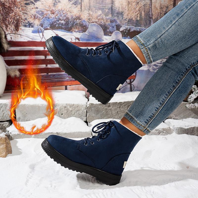 Snow Women Boots Flat Boot Platform Shoes Keep Warm Boots Ladies Winter Shoes