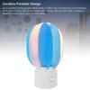 Aurora Table Lamp Rotating Multicolor Night Light Stepless Dimming LED Cordless Bedside Lamp Rechargeable 1800mAh Battery for Bedroom Living Room