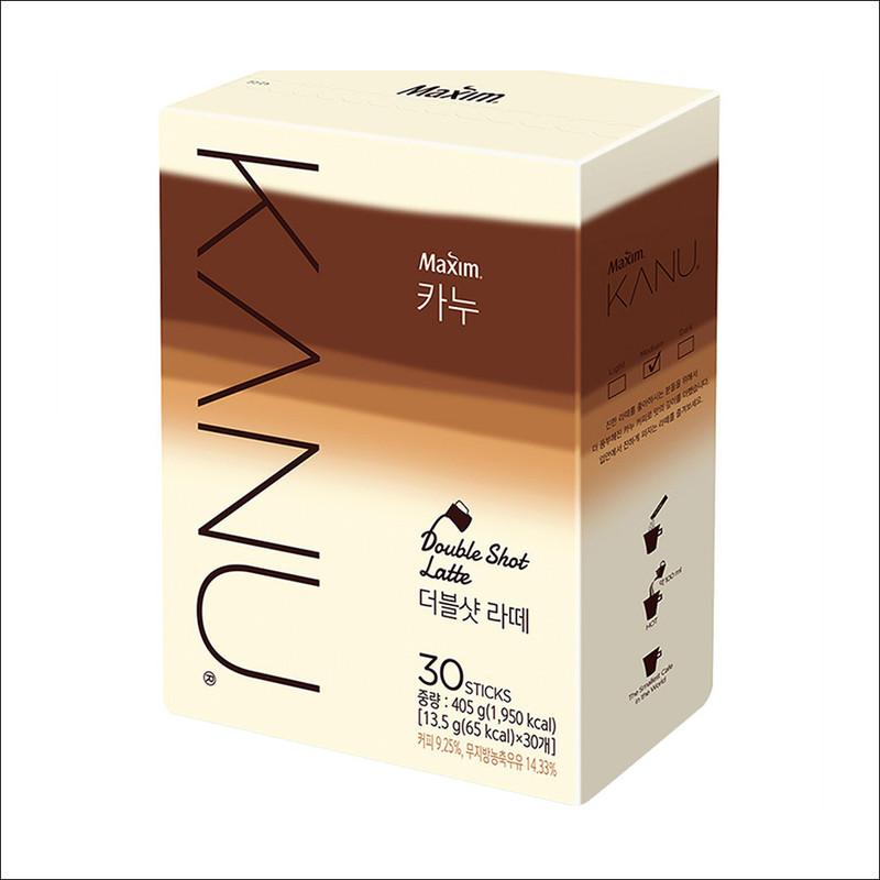 Kanu Double Shot Latte, 13.5g X 30ea / 1 BOX