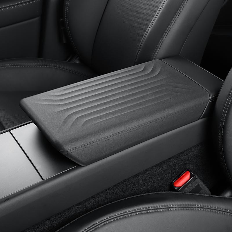 Auto-Armlehnenbezug Für Tesla Model Y Juniper 2025 2026 Kratzfest Rutschfest Einfach zu Installieren Für Juniper Auto-Innenzubehör