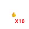 MOC City Building Blocks Toy Food Accessories Mini Brick Mushroom Fish Apple Hot Dog Cake Pizza Chicken Leg Ice Cream Box K031