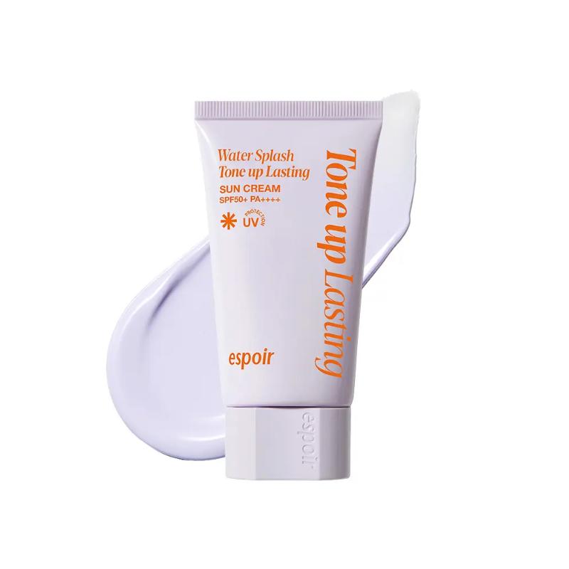 [espoir] Wasserspritzer Sonnencreme LSF50+ PA++++ (50ml) - Ceramid / Aufhellend / Bräunungs-Glow / Beruhigende Option Tone-up