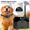Rechargeable Waterproof Dog Training Collar with Bark Control & Remote