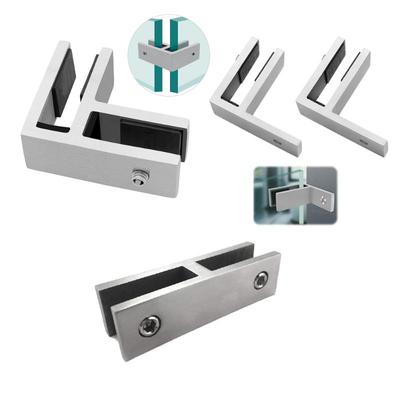 Soporte de Clip para Vidrio de Acero Inoxidable 304 Soporte de Clip para Vidrio de Alta Resistencia Para Vidrio Templado