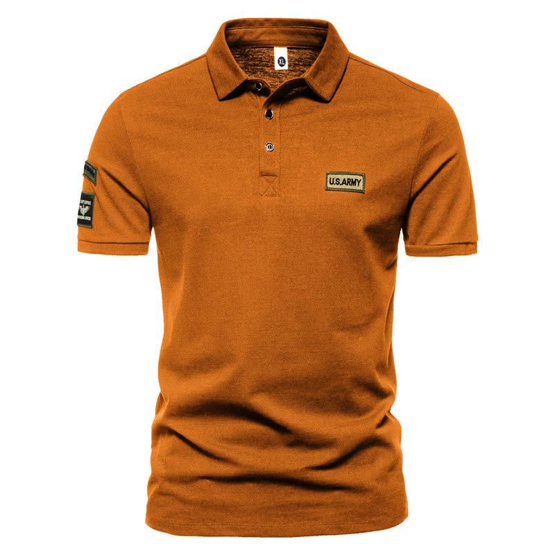 Men's Summer Casual Polo Shirts Moisture Wicking Athletic Short Sleeve Golf Shirts for Men Breathable Dry Fit Collared T-Shirts Lightweight Tee Tops