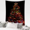 Tapisserie murale colorée pour sapin de Noël, tapisserie hippie, sorcellerie, art abstrait, esthétique, décoration de chambre, de vacances, pour la maison
