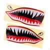 42x18cm Mouth Decal Sticker For Car Truck Kayak Graphics