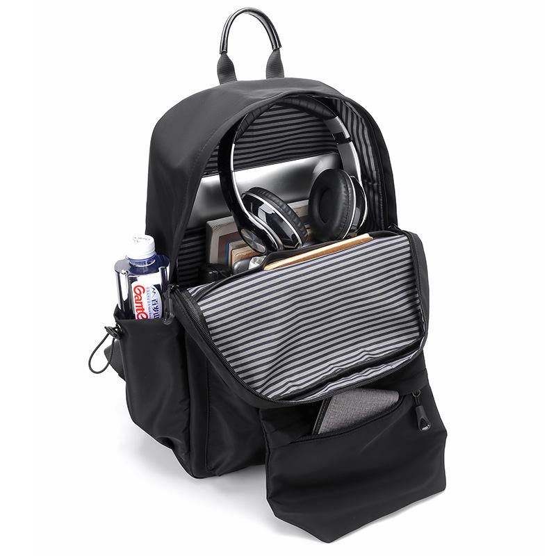 Dual Shoulder Bag, College Student Schoolbag, Large Capacity Travel Bag, Casual Computer Bag, Men's Bag