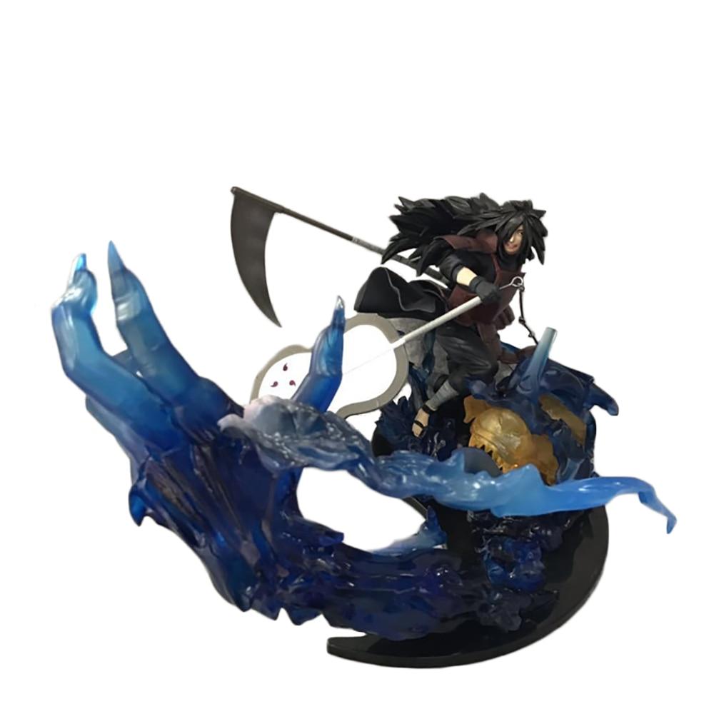 Naruto Shippuden Anime Model Senju Hashirama Shodai Hokage Susanoo Uchiha Madara Gk Action Figure 30cm Statue Collectible