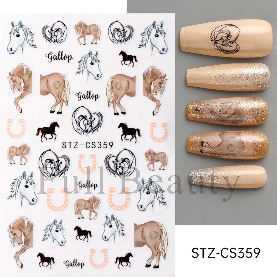Nail Art Stickers Ins Red Lip Cherry Strawberry Y2K Sweet Cool Style Bow Digital Adhesive Nail Stickers