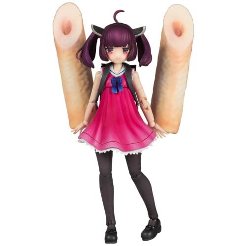 PM Office A Plafia Tohoku Kiritan, approximately 120mm tall, 1/12 scale, pre-colored plastic model assembly kit, PP248