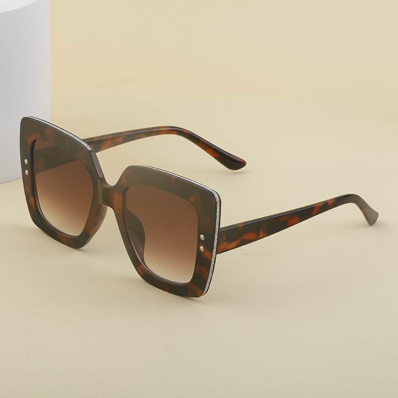 Large Frame Sunglasses Women'S Trend Street Sunglasses Sunglasses Sunglasses