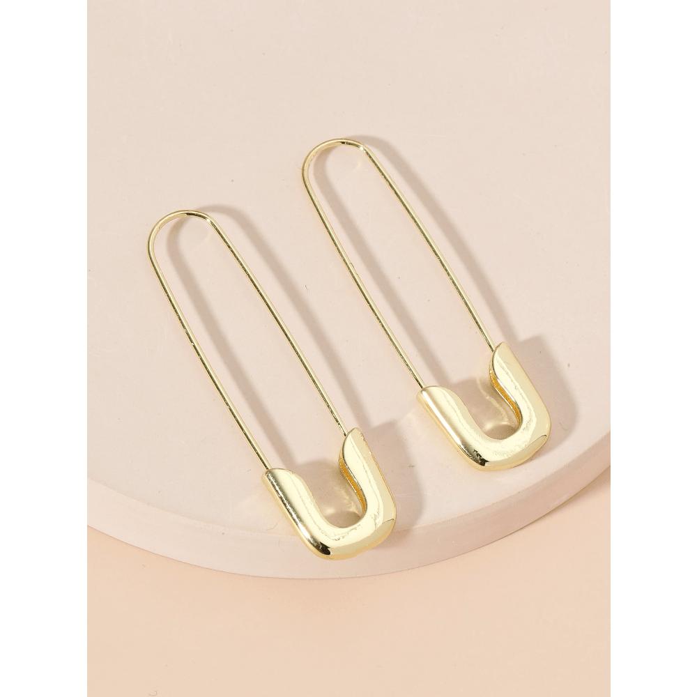 1 Pair Women's Fashion Brooch Earrings, Suitable For Daily Wear