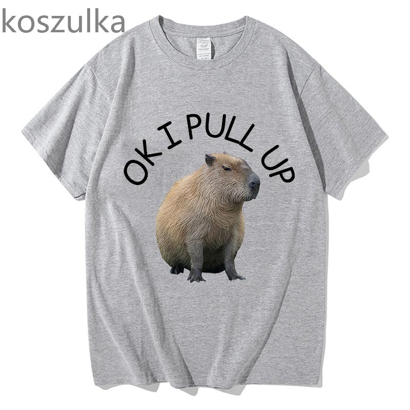 Unisex Capybara t shirt summer Unisex t-shirt Capybara Shirts Capybara Love T Shirt Cotton Brand T-shirt Unisex O-neck Teeshirt Drop Shipping