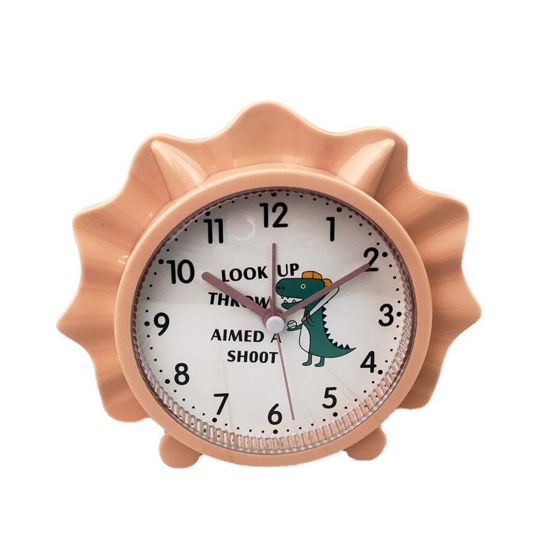 Cute styling student Ye Zhong Bedside clock Dinosaur alarm clock Children's learning cartoon clock A309