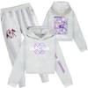 Children's Hooded Top And Pants Two-piece Tracksuit Set Long-sleeved Printed Clothing Set