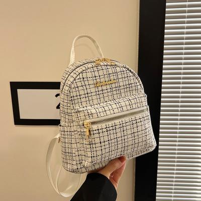 Fashion Popular Backpack Women 2025 New Fashion Versatile Women's High Sense of Foreign Style Travel Backpack Backpack