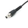 2 Pin To 5 Pin Coiled Cable Radio Connector Plastic Cable Public Safety Radio Accessory for Various Radios Earphone