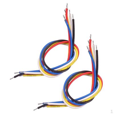 10 pezzi 19 cm assortiti sistema circuito interno filo di collegamento chitarra elettrica basso