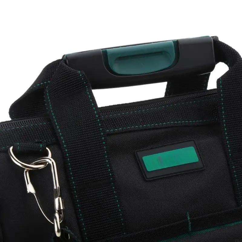 Convenient Oxford Cloth Tool Bag Wide Mouth Large Capacity Tote for Home&Work