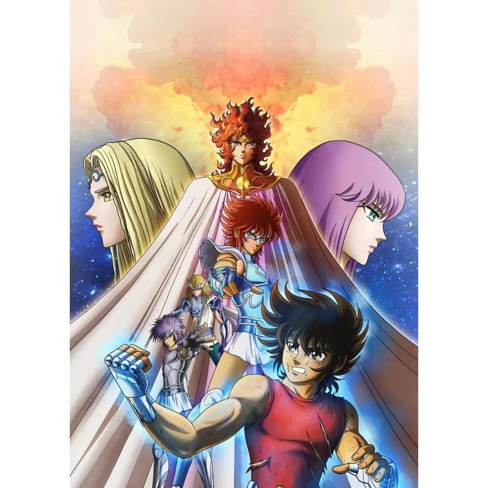 Japanese Anime Zodiac Saints Pop Classic Saint Seiya Rozan Dragon Art Poster Canvas Painting Wall Prints Picture Room Home Decor