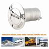 316 Stainless Steel Fuel Tank Filler 1.5inch Deck Filler Gas Fuel Cap Marine Deck Fill  Boat Use