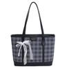 Trendy fashion contrasting colors casual commuter women's large-capacity bag simple and versatile single shoulder tote big bag
