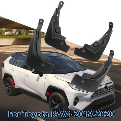 Plastic Mud Flaps Mudguard Fenders 4pcs For Toyota RAV4