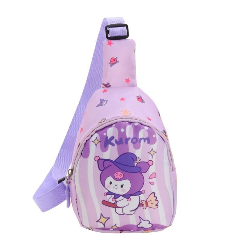 Trendy 2024 Summer Lightweight Nylon Shoulder Bag For Kids In Cute Designs And Patterns