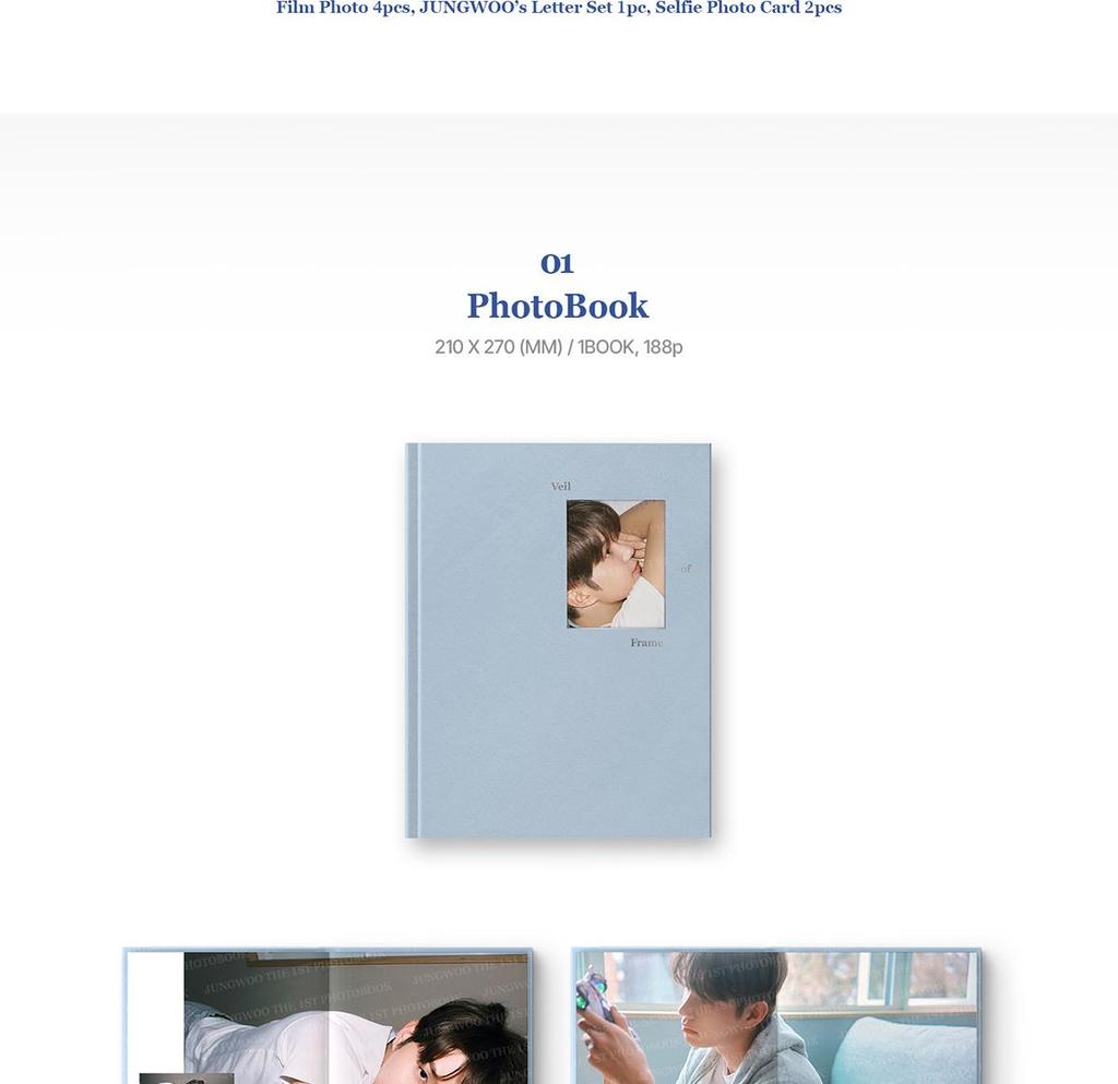 JUNGWOO (NCT) - 2026 THE 1st PHOTOBOOK [Veil of Frame]