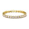 Super Flash Zircon Bracelet 6mm Multicolor Optional Jewelry Bracelet Platinum Plated Ladies Diamond Bracelet